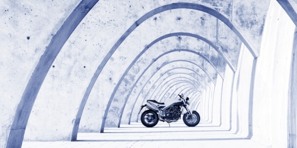 Photograph James Callaghan Triumph Speed Triple Motorcycle on One Eyeland